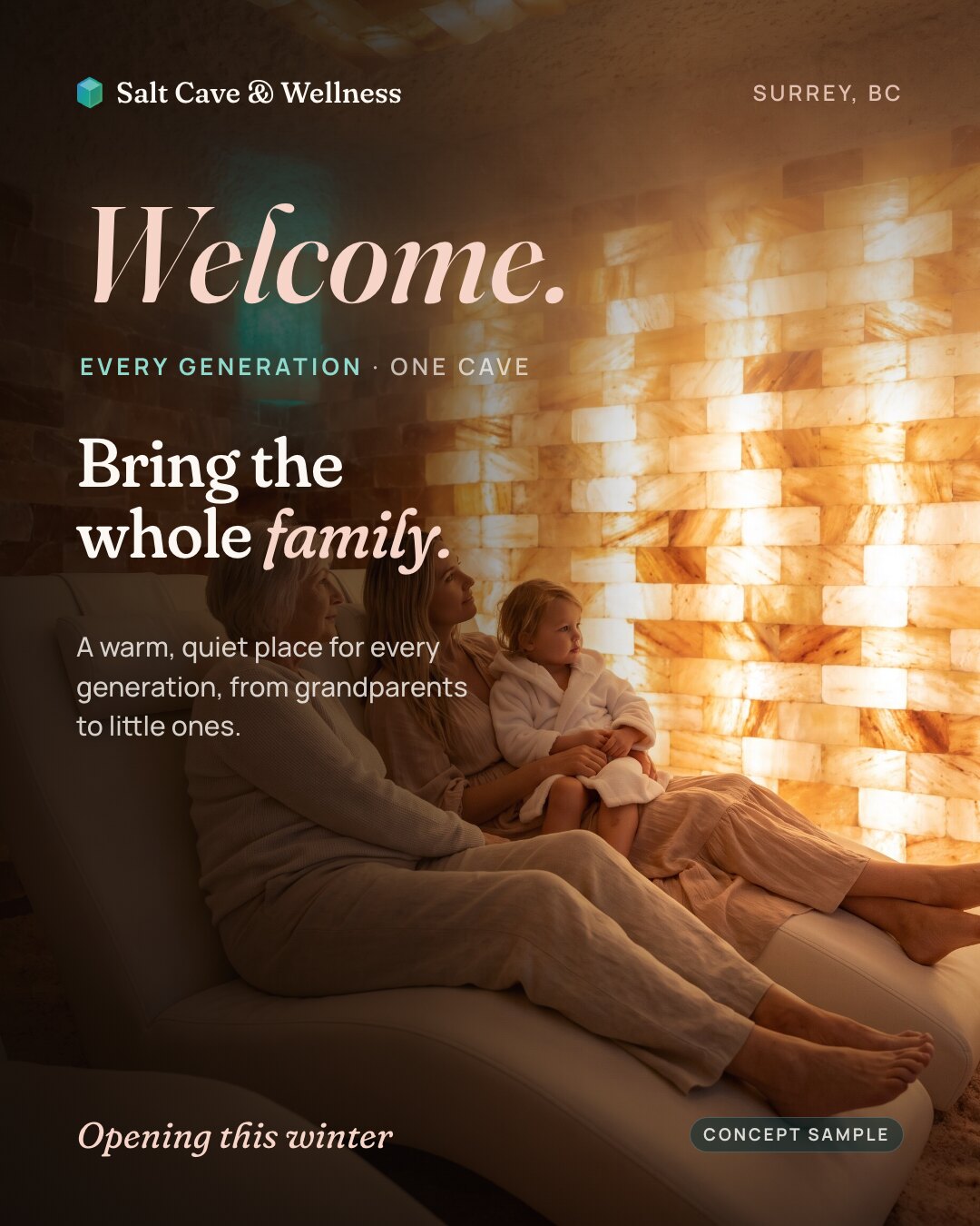 Family welcome post
